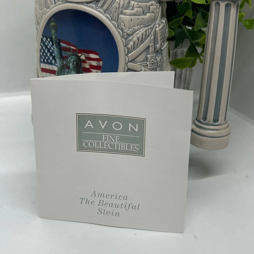 Vintage Avon 2002 America The Beautiful Beer Stein Avon Fine Collectibles #35446